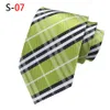 Trendy Herrenkrawatte 18 Farben passung Patchwork Sulange Plaid Streifen Joker Perfekt minimalistische Modegeschäftsbindung 2928