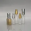 Atomizzatore di profumo da 10 ml Mini Atomizzatore di profumi vuoti 1/3 once di vetro a nebbia fine a spruzzo bottiglia da campione di profumo da fragranza ricaricabile con SP SOSQ