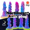 Dildos/Dongs New Luminous Dragon Dildos Huge Anal Toys Soft Octopus Tentacles with Suction Cup Glowing Big Butt Plug Sex Toys for Women HKD230816