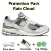 2002 2002R Running Shoes Para Homens Mulheres Sneaker Bone Light Alumínio Pacote de Proteção Chuva Nuvem Sail Royal Grey Treinadores Mulheres Esportes Ao Ar Livre Sapatilhas 36-45