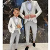 Men's Suits 2023 Shawl Collar Men/Boy Suit For Wedding: Custom Made Costume Slim Fit Formal Groom Tuxedos 3PCS