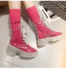 Buty deszczowe moda kobiety deszczowe buty pu przezroczyste buty platformowe wodoodporne kostki buty panie koronkowe wodoodporne buty damskie buty na zewnątrz 230815
