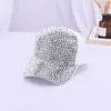 Ball Caps Women Summer Baseball Cap Street Hip Hop Hats Peaked Colorful Pearl Sequins Fashion Travel Sun-Proof Net Hat