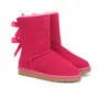 ugg tazz boots uggs tasman slippers Designer mulheres senhoras botas de camurça castanha pele lados ultra plataforma botas de luxo de conforto superior chinelos 【code ：L】