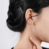 Hengste Ohrringe WPB S925 Sterling Silber Frauen glänzende Teufel Augenhand weiblicher Luxusschmuck Brilliant Zirkon Design Girl Geschenk