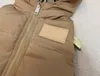 Designer Kids Waistcoat Two Sided Dressing Baby Clothes Fashion Khaki Child Outwear Storlek 100-160 cm ärmlös huvajacka juli16