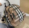 Merk luxe beroemde heren dames rugzak lederen bosfore tas ontwerper merk back pack grote size bruine bloemen dames handtas vintage