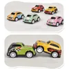 Flygplan Modle 5PCSSet Children Stunt Toy Car Alloy Dra tillbaka Diecast Action Model Inertia Sliding Rail Mini Sports Vehicle for Boy 230816