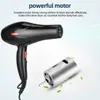 Essiccatori per capelli 2200 W Essiccatore di potenza grande Professionista Profezione a basso rumore Ionic Bloutto caldo Hairdryer Air Air Air 2 Impostazioni di calore DC Motore 230815