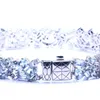 Chains S925 Silver Topaz Bracelet Natural Sapphire Gemstones For Party Wedding