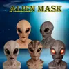 أقنعة الحفلات هالوين قناع أجنبي مخيف ديكور الرعب الرهيبة Supersoft Magic Mask زخرفة زخرفة Cosplay Proplay Supplies 230816