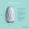 Spa Sounds Ultrasonic Diffuser, White Hexagon