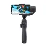 Stabilisatorer 3 Axis Gimbal Stabilizer för smarta telefoner App Supported Face Tracking Wheel Zooming Auto S Panoramic POS 230816