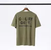 Men's T-shirts Galleryes depts Designer Summer Gallary Shirt Alphabet Printed Star Same Round Neck Short Sleeve T-shirt for Men and Women #1f
