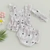 Kleidungssets Baby, Kleinkind Neugeborenes Baby Mädchen Kleidungssets Sommer Blumendruck Tops Shorts Kleidung