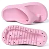 Slipper vrouwen slippers dikke sole wig platform sandalen meisjes buiten mode casual clip teen niet-slip thuis slippers r230816