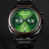 Orologi da polso bobo uccello reloj hombre top sports quarzo uomini guardare 3at cronografo waterproof cronografo orologio da polso relogio masculino regalo