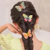 Hair Accessories Lovely Butterfly Headdress Cute Accessory Kids Bangs Clip Korean Style Hairpin Hairgrip Girl Set