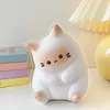 Dekompressionsleksak Kawaii katt stressavlastning Squishy Toy Pu Slow Rising Squeeze Antistress Ball Cartoon Table Ornaments Birthday Present for Girls 230816