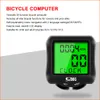 Computadores de bicicleta Ferramenta de acessórios Computador com exibição digital LCD odômetro de bicicleta água Speedômetro de ciclismo Stopwatch 230815