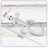 3D Solid Diamond Metal Gecko Naklejki samochodowe Zmodyfikowane karcie3270