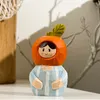Dekoratif nesneler figürinler turuncu büyük güzel tedavi turuncu yaratıcı oyma ahşap süsler saf el yapımı nimet hediye heykel 230815