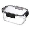 Storage Bottles Sealed Food Container Box For Fruit Transparent Kitchen Containers Lunch Jar