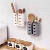 Opslagflessen keuken eetstokjes mandbok huis huishouden gratis punch chopstick vat muur gemonteerde lepel meeldwad-proof kooi afvoer