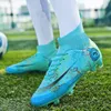 Buty bezpieczeństwa mężczyzn Outdoor Professional unisex piłka nożna Ultralight Długie kolce kostki butów futsal buty piłkarskie 230815