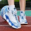 Atletische buitenkinderen basketbalschoenen voor jongens sneakers dikke zool niet-slip kinderen sportschoenen kind jongen mand trainer schoenen 230816