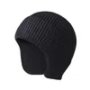 Berets Winter Beanies Hats Women Warm Earfffflap Cap Men Autumn Autreating Outdoor Ski Sports Sport