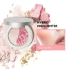 Body glitter focalizzare il viso bronzer per evidenziatori palette lunghezza longlasting ultraleggero liscio travatura in polvere trucco da donna cosmetica 230815