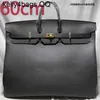 Суть 60 см сумочка Togo кожа ручной работы HAC 60 Большой Capcity Top Luxury Messenger Sumbs French Crossbody Plackp8yjnnbu