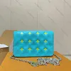 Bolsas de diseñador Mujeres Crossbody Luxury Fashion Fashion Bold de cuero suave Bolso de hombro de cuero plateado u dorado Mujer bolsos