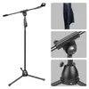 Flash Brackets Freeboss Metal Microphone Stand Tripod Floor Adjustable Angle Height Wired Wireless Dynamic Condenser Mic Stage Support MS203 230816