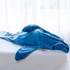 Creative Shark Blanket Adult Hoodie Soft Fleece Sleeping Bag Loose One-piece Sleepwear Clothes