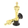 Decorative Objects 6 PCS Model Oscar Statuette Toy Mini Trophies Childrens Award Gifts Reusable Baking Decoration Accessories Prop 230815