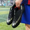Veiligheidsschoenen Zhenzu Maat 32-47 Voetballaarzen Kids Boys Soccer Shoes Outdoor Ag/TF Ultralight voetbalcleats Sneakers 230815