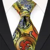 T098 Whole Floral Colourful Red Green Blue Yellow Mens Tie Necktie 100% Silk Jacquard Woven Casual Business Formal Shippi186L