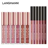 Lipstick Langmanni 66 Makeup Liquid Lip Lip Moying 12 Pcssets Noncstick Cup Matte Gloss Sexy Colors Paint DC08 230816