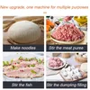 Flour Mixer Mixing Machine 220V Stainless Steel Noodle Kneading Dough Bread All-in-one Making Steamed Buns Bakery Commercial