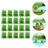 Dekoracje ogrodowe 30 szt. Mini garnki Little Frog Ornament Miniaturowe mikro krajobrazowe żaby dekoracje posąg bonsai dekoracja żywica mchu