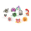 Favore festa di Halloween Light Up Ring Treats Favours Flash LED Glow Anelli nel Dark Goodie Fillers Drop Delivery Delivery Home Garden Festiv DHPVN