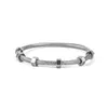 Gigh final designer 6 parafusos amor presente pulseiras pulseiras para mulheres homens de aço inoxidável casal fio pulseira nunca desaparecer