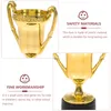 Dekorativa föremål 10st Award Trophy Cups Mini Gold Trophies For Party Children Early Learning Toys Priser Kids Birthday Present 230815