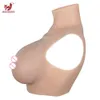 Breast Form KOOMIHO 1TH GEN Silicone Breast Forms ABCDEGH Cup Huge Fake Boobs Transgender Drag Queen Shemale Crossdresser Beginner 230815