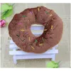 Toys de cachorro Chews Donut Plush Squeaky Toy 3 Design Opcional Drop Drop Home Garden Pet Supplies Dhlcz