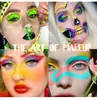 Body Paint Face Pintura Kids Flash Tattoo Halloween Party Makeup Dress Paleta de tinta de beleza com kit de pincel Face Make Up 230815