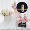 Bozzo regalo Arrivo Flower Packaging Box Florist Florist Fit for Birthday Feste Wedding Bouquet Dincet Decoration Borse