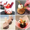 Plastic Pipettes Squeeze Dropper Disposable 4ml 500pcs/set Mini Flavor Injector for Chocolate Strawberries Ice Cream Mini Cakes Wjfde